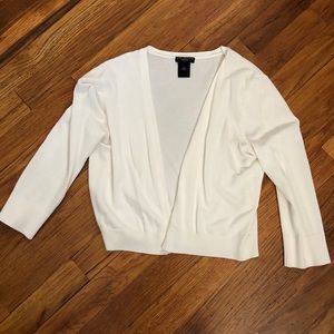 White Ann Taylor Shrug